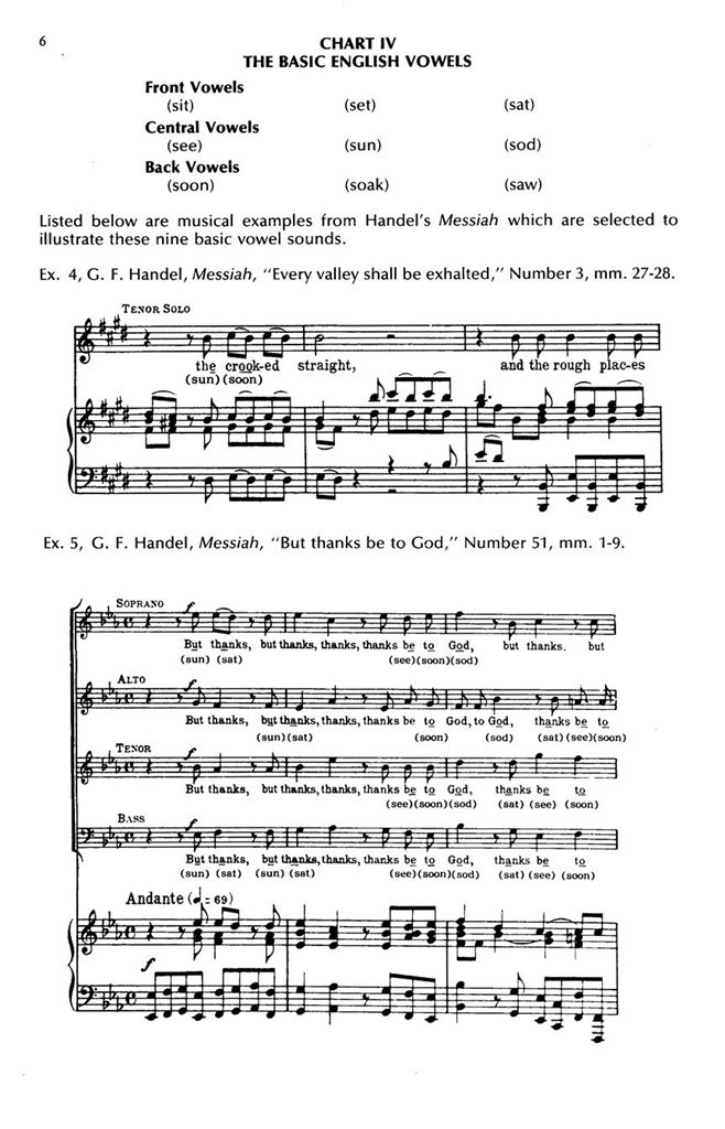 English Diction For The Choral Singer